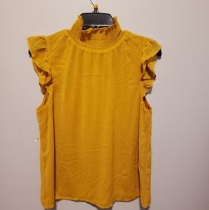 Banana Republic Ruffle Blouse